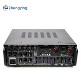 High power household power amplifier 12V/220V Bluetooth EQ equalizer car outdoor K song dual-purpose power amplifier wholesale