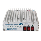 UV dual-stage power amplifier walkie-talkie power amplifier BJ-UV50W full-mode single-side power amplifier 30km