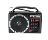 Retro multifunctional outdoor Bluetooth speaker, audio emergency card, solar radio