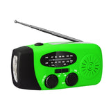 Wholesale portable handheld solar radio AM FM emergency charging radio 1200mAh by manufacturer