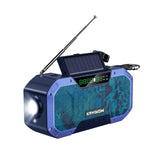 Radio Emergency Multifunctional Hand-cranked Power Generation Outdoor Disaster Prevention Radio Factory Wholesale Solar Radio