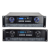 High power home amplifier KTV stage conference karaoke bass card pack/professional speaker Bluetooth amplifier
