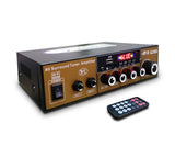 Household car high-power Bluetooth plug-in card digital intelligent multi-function stage desktop professional power amplifier