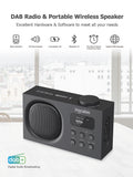 Portable audio DAB digital radio DAB/DAB+/FM radio