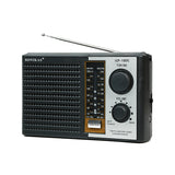 Full band plug-in radio with built-in speaker pointer type manual radio
