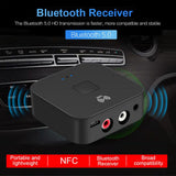 B11 Bluetooth Receiver RCA Car Speaker Power Amplifier Wireless Audio NFC Bluetooth 5.0 Receiver