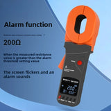 TOOL Clamp Grounding Resistance Tester High Precision Shake Meter Industrial Resistance Meter Lightning Protection Tester
