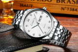 Business Men's Fashion Quartz Calendar Waterproof Watch
