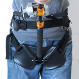 Ocean boat fishing belt jigging trolling fishing rod holder gimbal fishing tools jigging game free fishing 31.5*17cm