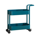 Organizer Cart With Wheels Slim Multi-Layer Rolling Carts With Large Capacity Home Storage Products For Books Snacks Cosmetics