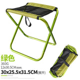 Outdoor Chair Camping Portable Folding Aluminum Foldable Fishing Chair Stool Seat Hiking Tools Picnic Camping Stool Mini Storage
