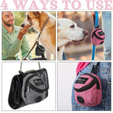 Outdoor Dog Training Treat Bag Pet Poop Bag Holder Dispenser Puppy Snack Reward Waist Bag Dog Carriers Bags with Carabiner Hook