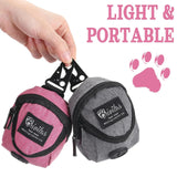 Outdoor Dog Training Treat Bag Pet Poop Bag Holder Dispenser Puppy Snack Reward Waist Bag Dog Carriers Bags with Carabiner Hook