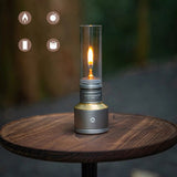 Outdoor Gas Candle Lamp with Empty Refill Aluminum Canister Tent Lantern Light Outdoor Camping Light for Camping Hiking Fishing