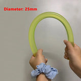 Outdoor Self-Defense Rubber Foldable Crystal Short Stick Elastic PU Bar High Strength Vehicle Emergency Security Fitness Rod