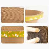 Oval Cat Scratcher Stable Lounge Nest For Cats Reinforced Bowl Shape Beds Pet Supplies For Kitten's Nest Living Room Balcony