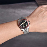 PAGANI DESIGN PD-1758 Japan NH34 GMT Watch Sapphire Glass Automatic Watch 100M Waterproof Stainless Men Mechanical Watches