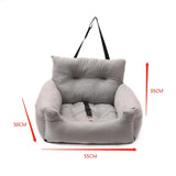 PAW PAW Travel Dog Car Seat Bed Carriers For Cats Safety Bag Sofa Dogs Accessories Small Puppy Kitten Stroller 4Colors All Seson