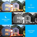 PIX-LINK A8-20 WiFi PTZ Camera 5X Digital Zoom 4MP 2K Smart WiFi Surveillance Camera Auto Tracking IP Camera Security Protection