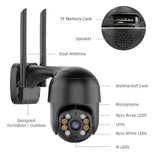 PIX-LINK A8H-20 4MP Smart WiFi PTZ Camera 5X Zoom WiFi Surveillance Camera Night Vision Auto Tracking IP Camera Security Protect