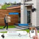 PIX-LINK A8H-20 4MP Smart WiFi PTZ Camera 5X Zoom WiFi Surveillance Camera Night Vision Auto Tracking IP Camera Security Protect
