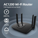 PIX-LINK AC06 Wireless Wi-Fi Router 1200Mbps Dual Band Gigabit Home Router Gigabit LAN Ports Internet 802.11ac With 4 Antenna