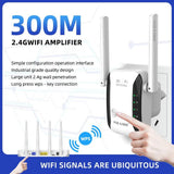 PIX-LINK-WR29 300Mbps Wireless Wifi Repeater Wifi Range Extender Wi-Fi Router Signal Booster WiFi Booster 2.4G Wifi Ultraboost