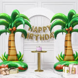Palm Tree Foil Balloon Tropical Foil Palm Tree Balloon Summer Decoration Beach Party Balloon Palm Tree For Restaurant Amusement