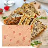 Paper Sheets Wrapping Baking Greaseproof Parchment Sandwich Deli Wrap Liner Wax 100 Sheets Liners Resistant Grease Tray Burger