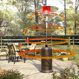 Patio Heater Reflector Shield Propane Heat Reflector Shield Top For Outdoor Heaters Windshield Propane Patio Heaters For Outdoor