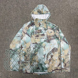 Pelagic Professional Fishing Hoodie With Mask Anti-UV Sun Protection Clothes Fishing Shirt Breathable Camouflage Fishing Jersey