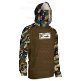 Pelagic Professional Fishing Hoodie With Mask Anti-UV Sun Protection Clothes Fishing Shirt Breathable Camouflage Fishing Jersey