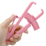 Personal Body Fat Caliper Skin Analyzer Measure Charts Fitness Slim Keep Health Tester Body Fat Monitor Sebum Meter Folder