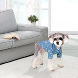 Pet Denim Dog Shirt Summer Dog Clothes Casual Clothing For Small Large Dogs Cats T-shirt Chihuahua Costumes Yorkshire Shirts