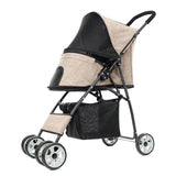 Pet Dog Carrier Stroller Cat Cart Outdoor Breathable Lightweight Foldable 3 Colors Pet Dog Carriers Stroller переноска для собак