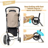 Pet Dog Carrying Stroller Pet Cat Breathable Outdoor Breathable Lightweight Foldable Carrier Stroller for Do переноска для собак