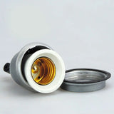Pet Heating Lamp Holder 220V Insulation Aluminum Retro Ceramic Heat Screw Bulb Base Socket Vintage Ceiling Light Adaptor