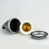 Pet Heating Lamp Holder 220V Insulation Aluminum Retro Ceramic Heat Screw Bulb Base Socket Vintage Ceiling Light Adaptor