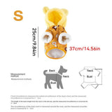 Pet Hoodie Dog Pet Sweatshirt Winter Coat Hoodie Sweater Winter Dog Hoodies Coat Cute Thick Fleece Soft Warm Pet Clothes For