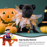 Pets Cosplay Apparels Adjustable Skin-friendly Pets Halloween Costumes Pet Costume Accessories For Photo Props Festival Parade