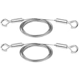 Picture Hangers 2M X 1.5mm Stainless Steel Heavy Duty Wire Rope Home Décor Products Hooks For Living Room Bedroom Bathroom