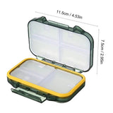 Pill Container Large Capacity Compact Medicine Box Pills Organization Supplies For Schoolbag Shoulder Bag Purse Backpack