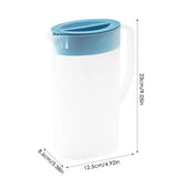 Pitchers For Drinks Household Large Lemonade Kettle With Lid Portable Food Grade Drinks Container With V Spout Household Pitcher
