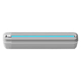 Plastics Wrap Dispenser With Cutter Multifunctional Aluminum Foil Dispenser Reusable Foil And Cling Film Dispenser With Two-way