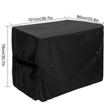 Pool Heater Cover 8 Drawstrings Outdoor Furniture Protective Covers For Pool Heat Pump 39.7 X 33.8 X 30.7 Inch Outdoor Furniture