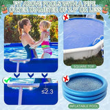 Poolside Storage Basket Poolside Storage Holder Stretchable Above Ground Pool Storage For Most Frame Pools Gardens Bathrooms