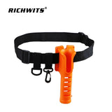 Portable Belt Rod Holder Fishing Gear Tackles Accessories Adjustable Waist Fishing Rod Holder Fishing Rod Pole Inserter
