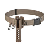 Portable Belt Rod Holder Fishing Gear Tackles Accessories Adjustable Waist Fishing Rod Holder Fishing Rod Pole Inserter
