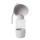 Portable Dog Water Bottle 400ML Portable Bottle Bowl For Outdoor Dog Feeders Pet's Drinking Accessories For Picnicing Traveling