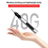 Portable Electric Nail Drill Machine Rechargeable Mini Engraving Pen Kit For Manicure Removing Nail Polish Etching Carve Tool
